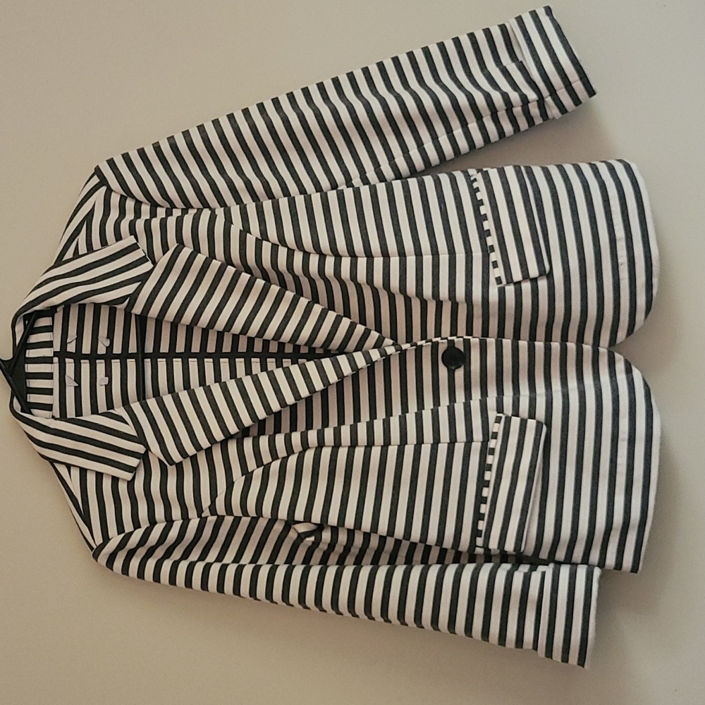 Striped blazer
